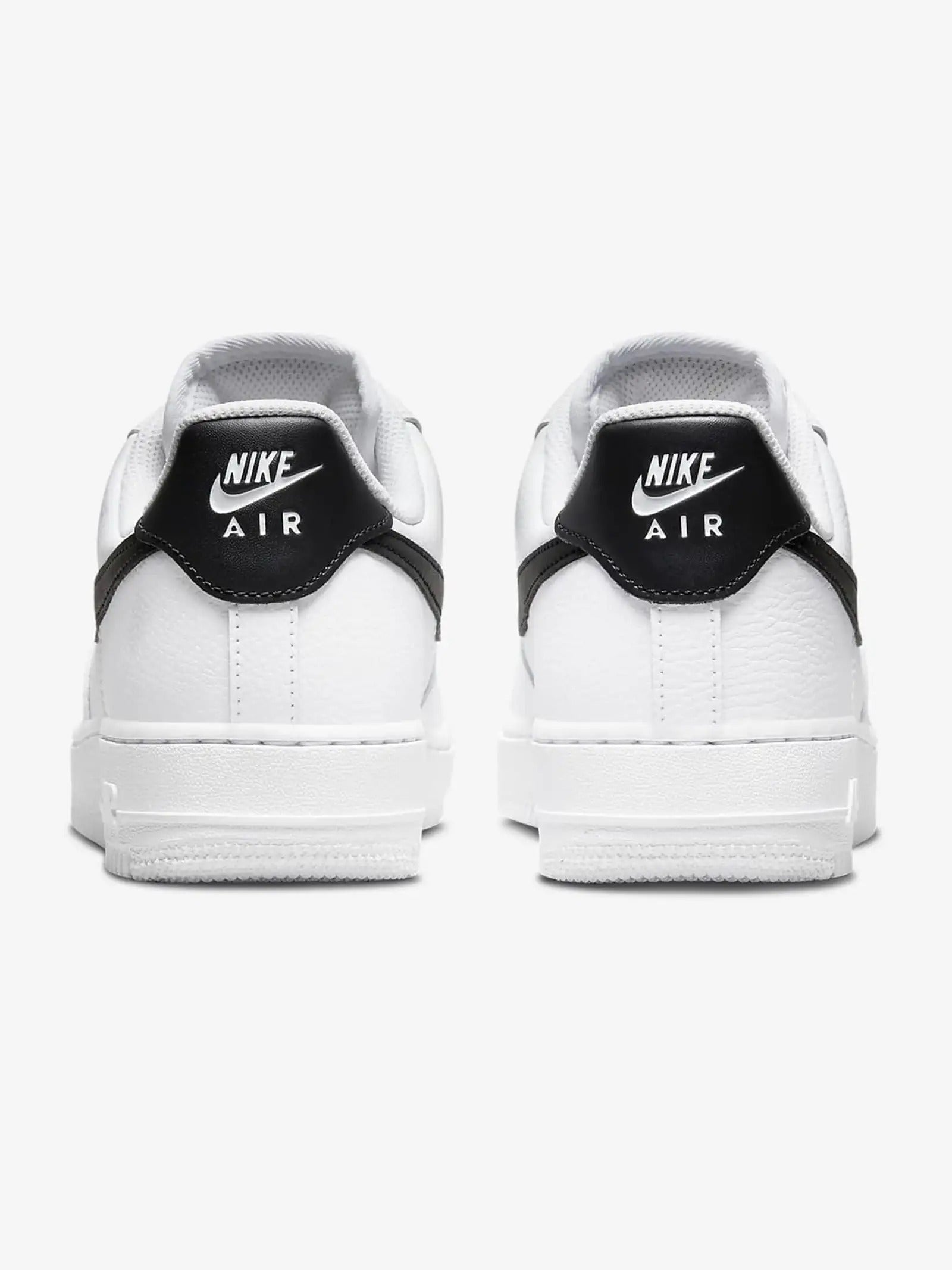 Nikee Airforce 1 Low White Black Swoosh