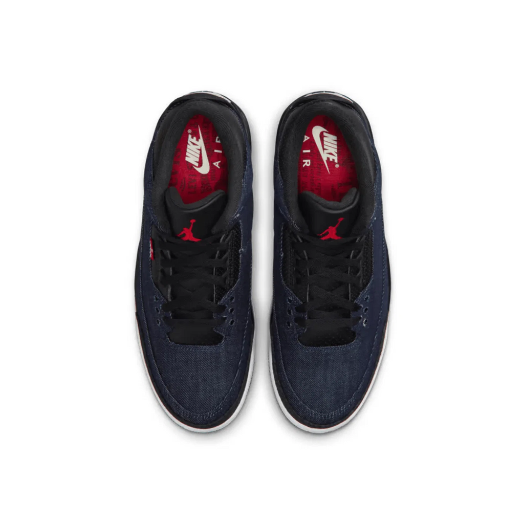 Nikee Levis x Air Jordan 3 Retro Indigo MenTrack 658