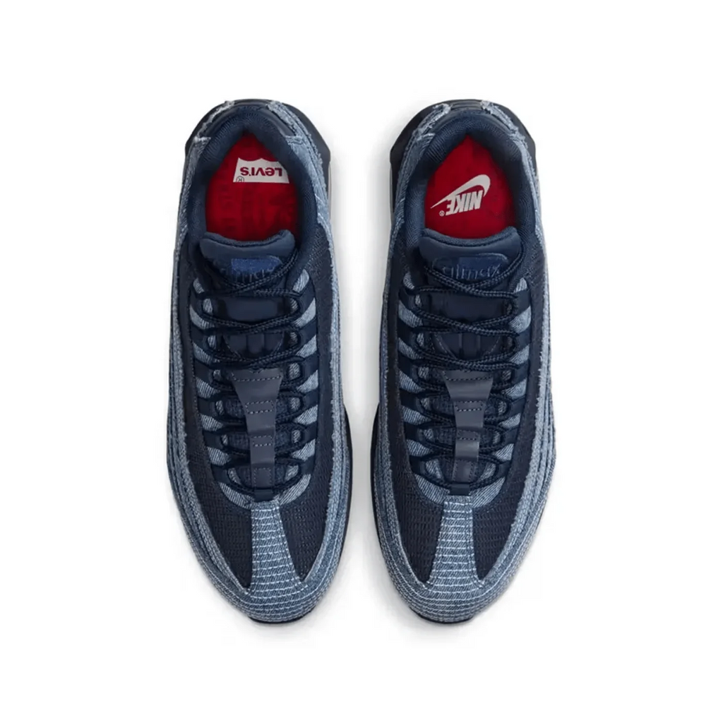 Nikee AirMax 95 OG X Levis Denim Obsidian Navy Blue 931