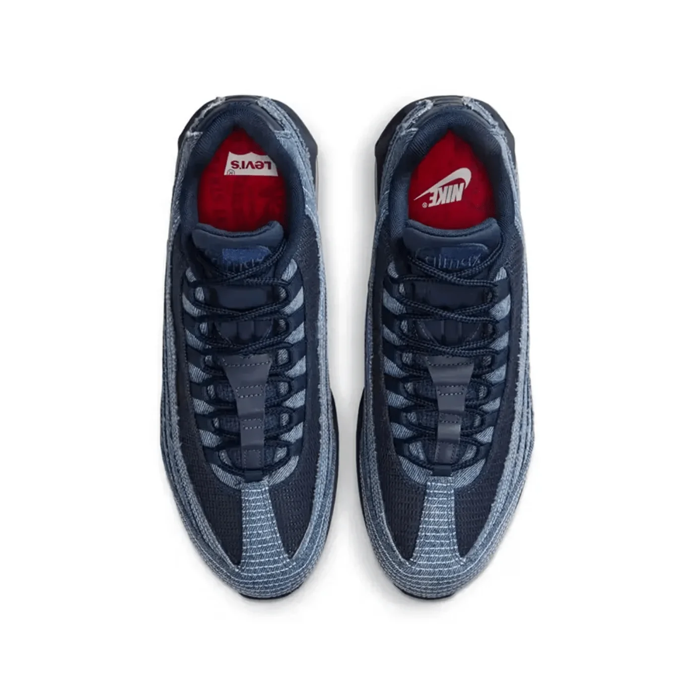 Nikee AirMax 95 OG X Levis Denim Obsidian Navy Blue 931