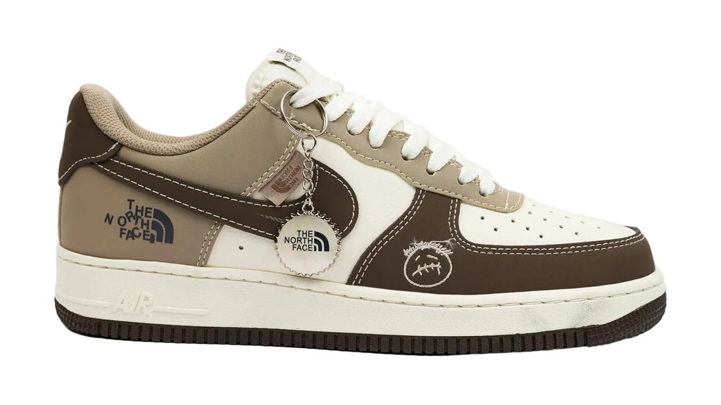 Nikee Airforce 1 Thee North Face Mocha 445