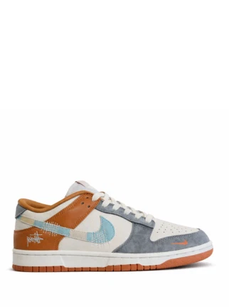 Nik e SB Dunk Low C Stussy Grey Orange