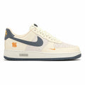 Nikee Airforce 1 Low X Undefeated Custom Beige 1209