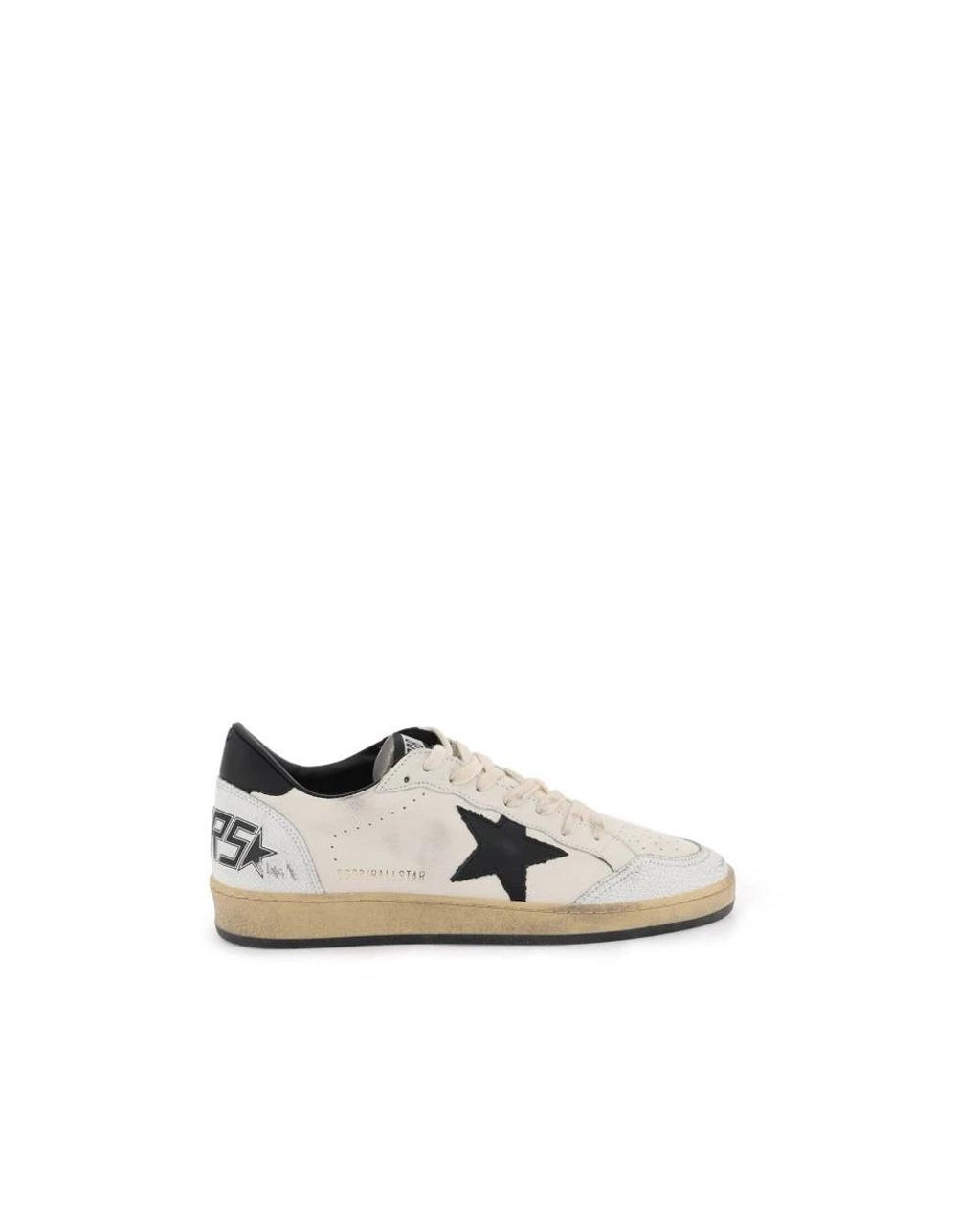 Golden Goose BallStar White With Black Star 1204