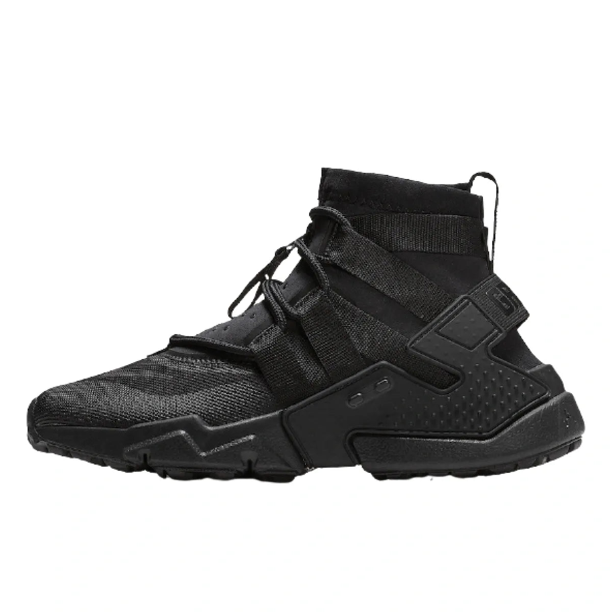 nikee Huarache Gripp GS Triple Black