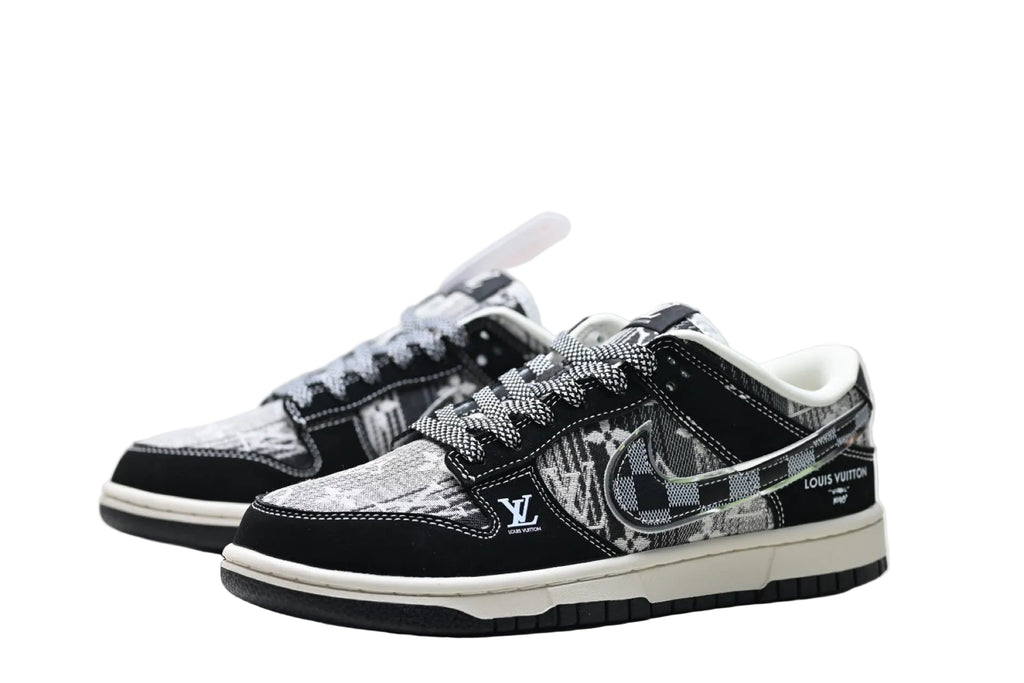 Air jordan 1 low X louiss vittonn black monogram 379