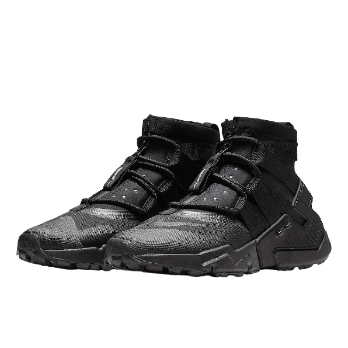 nikee Huarache Gripp GS Triple Black