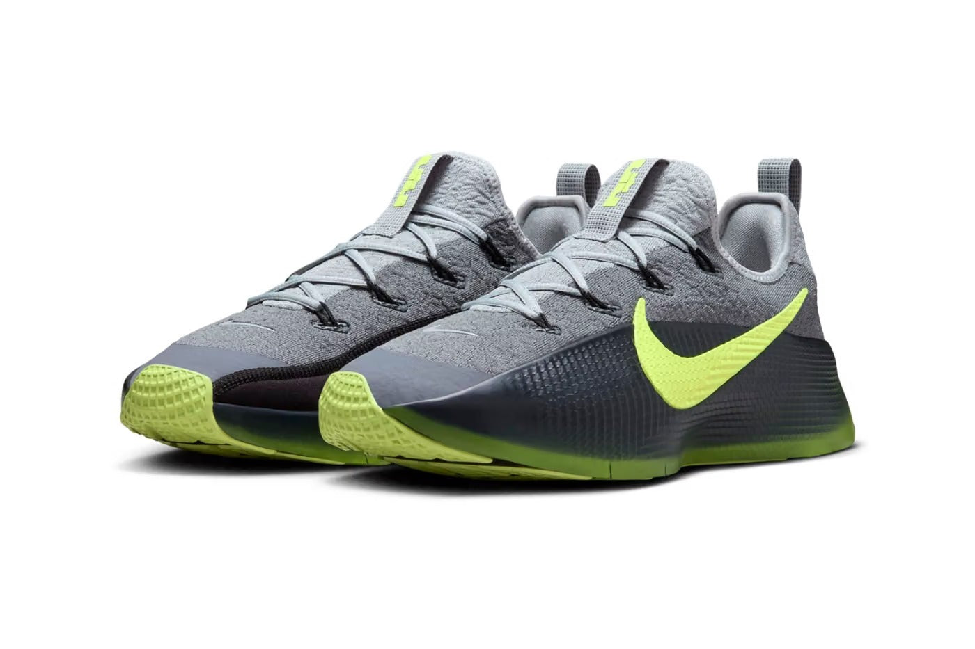 Nikee LeBron TR 1 Smoke Grey Volt 3000