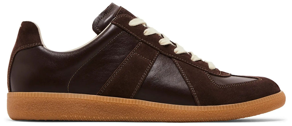 Maison margiela replica sneakers brown
