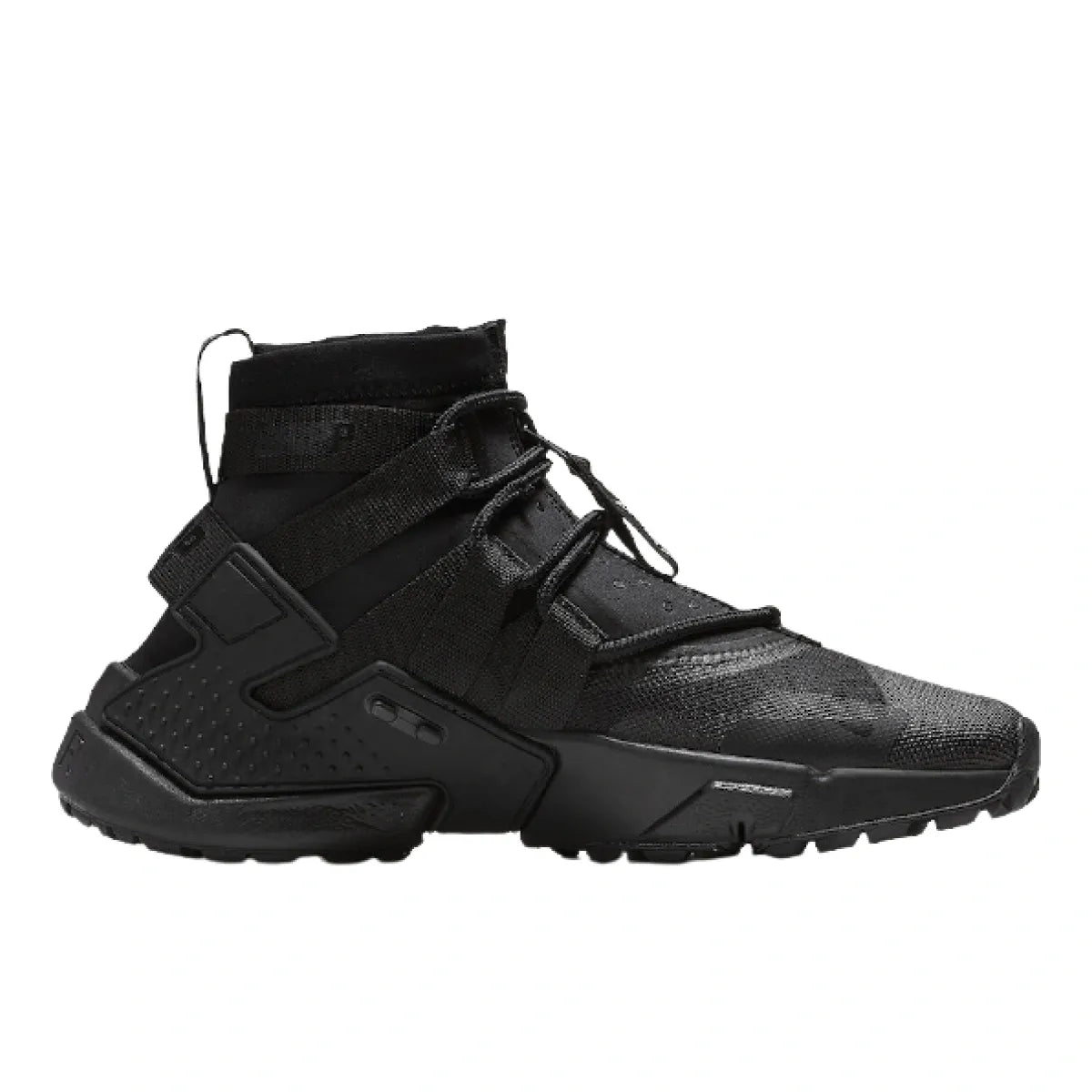 nikee Huarache Gripp GS Triple Black