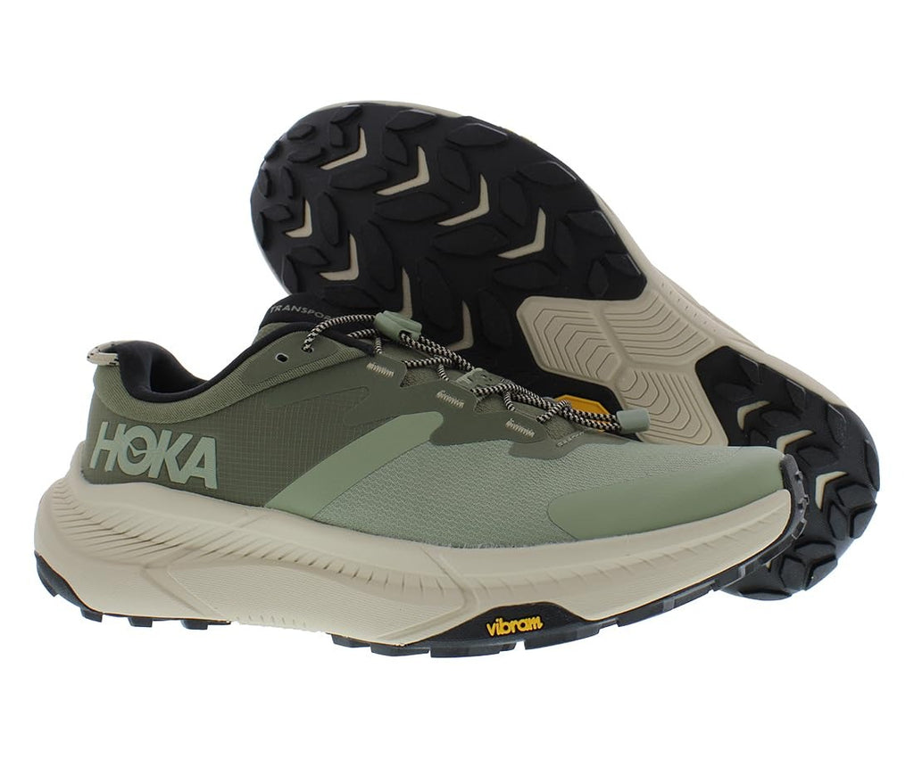 Hoka One One Mens Transport Shoes in green 495