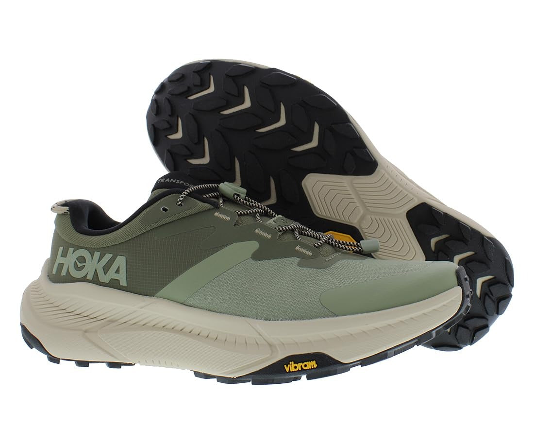 Hoka One One Mens Transport Shoes in green 495