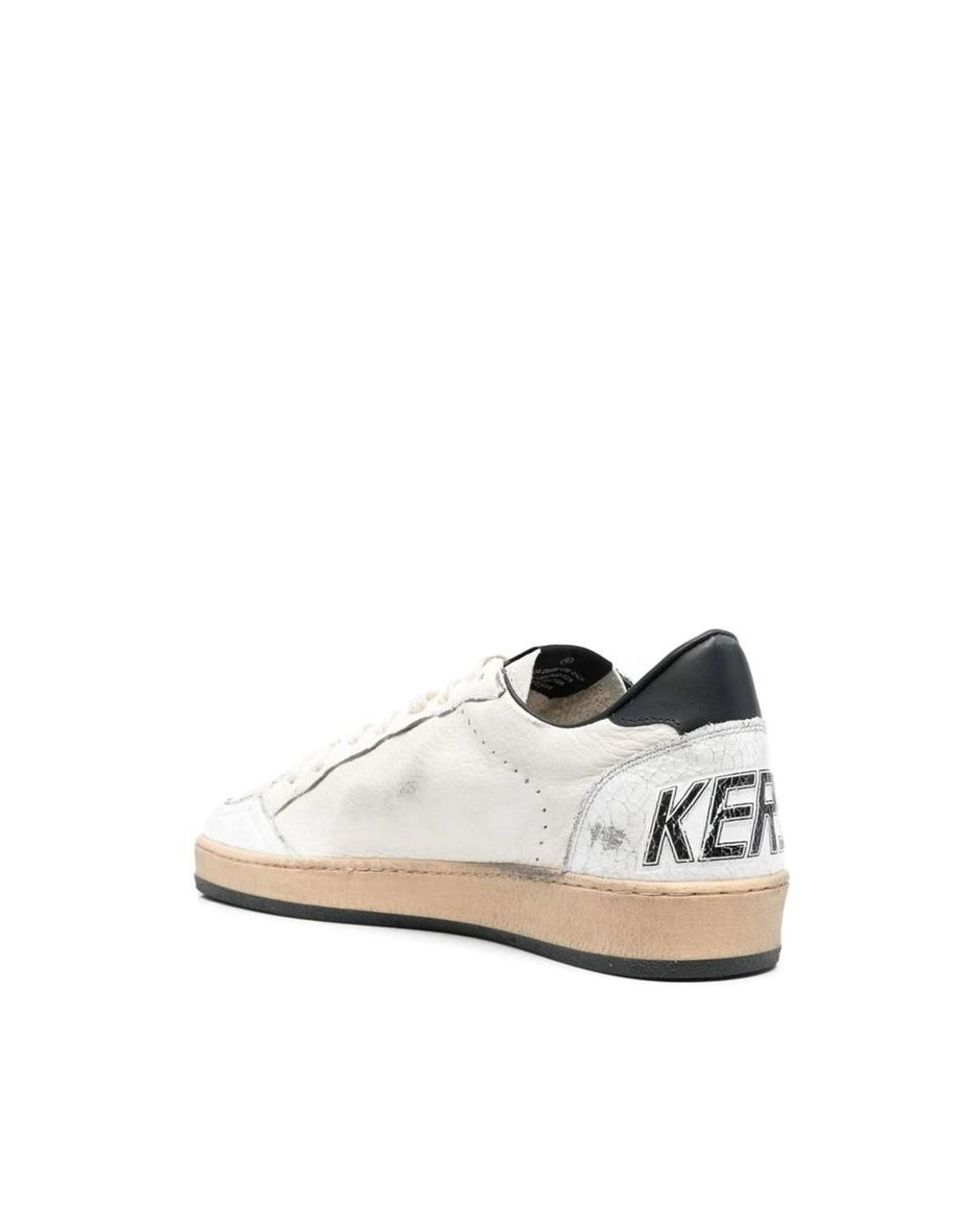 Golden Goose BallStar White With Black Star 1204