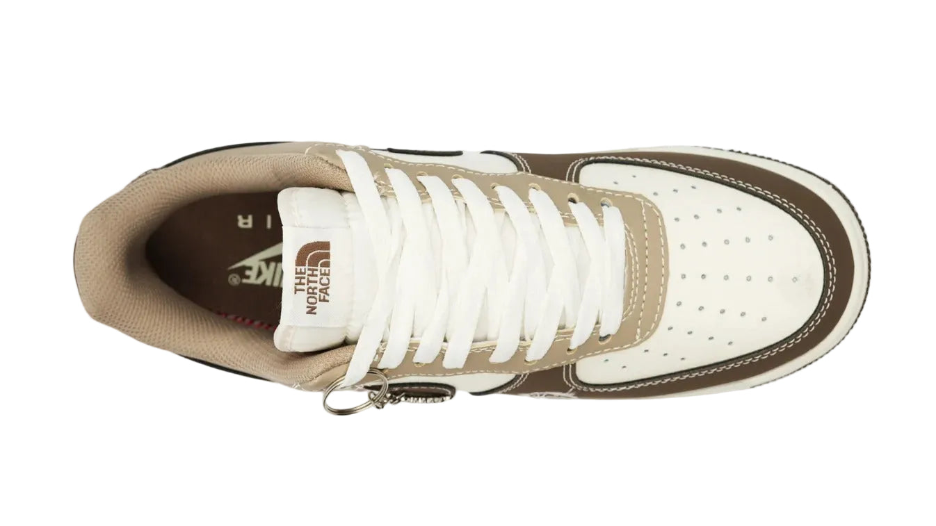 Nikee Airforce 1 Thee North Face Mocha 445