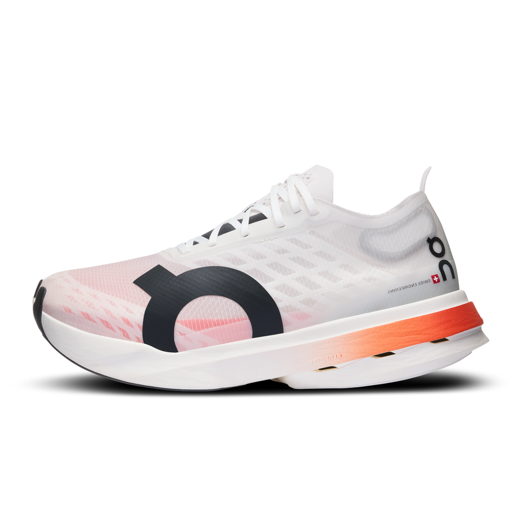 ON RUNNING CLOUD BOOM WHITE with cloud extra insole