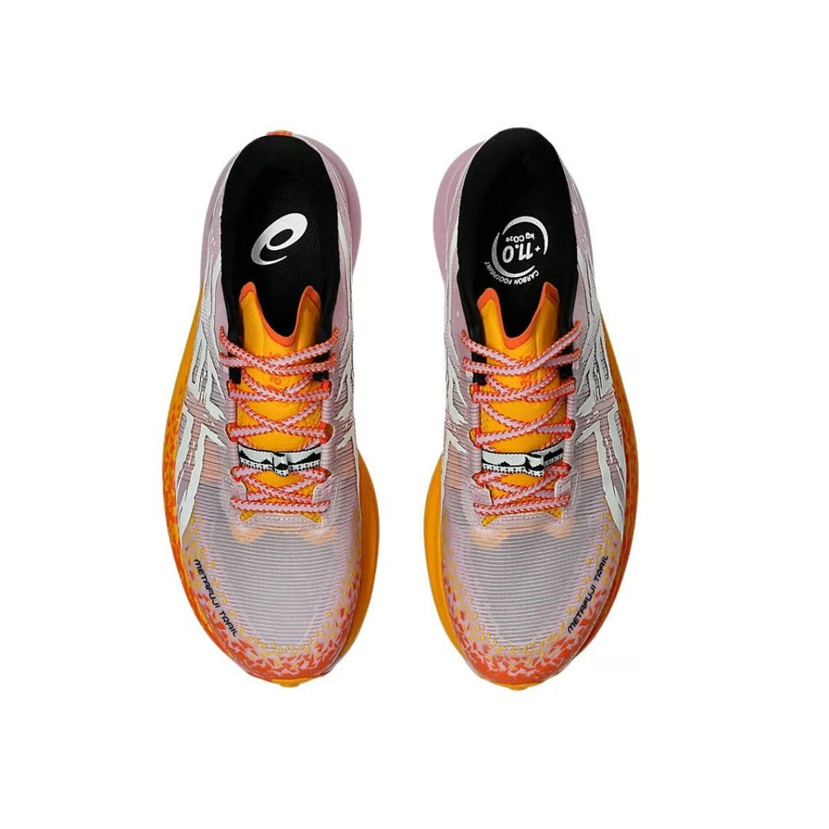 Asicss Metafuji Trail Shoes Purple Orange