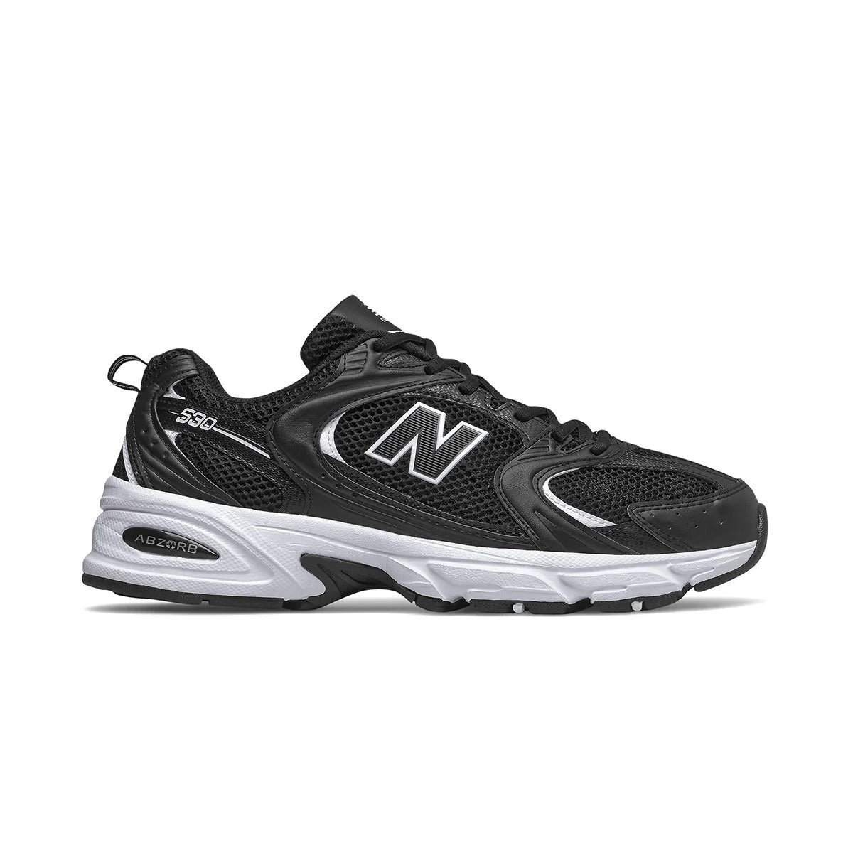 New Balancee 530 Black White