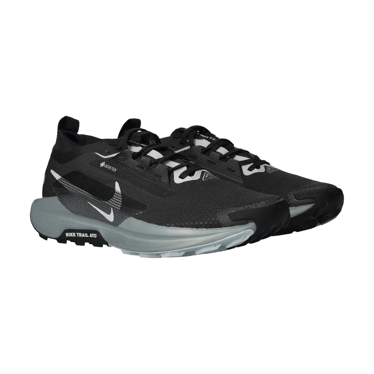 Nikee React Pegasus Trail 5 GTX Trainer Black White