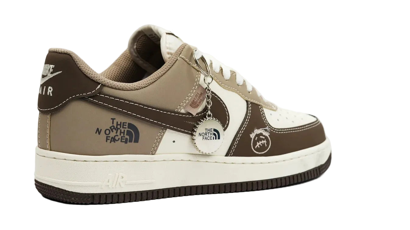 Nikee Airforce 1 Thee North Face Mocha 445