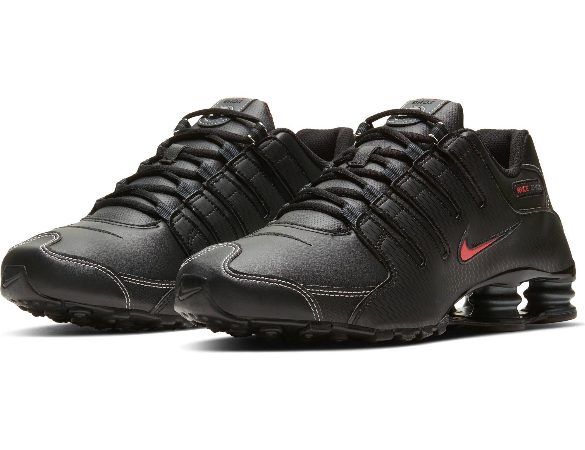 Nikee shox nz black varsity red 888