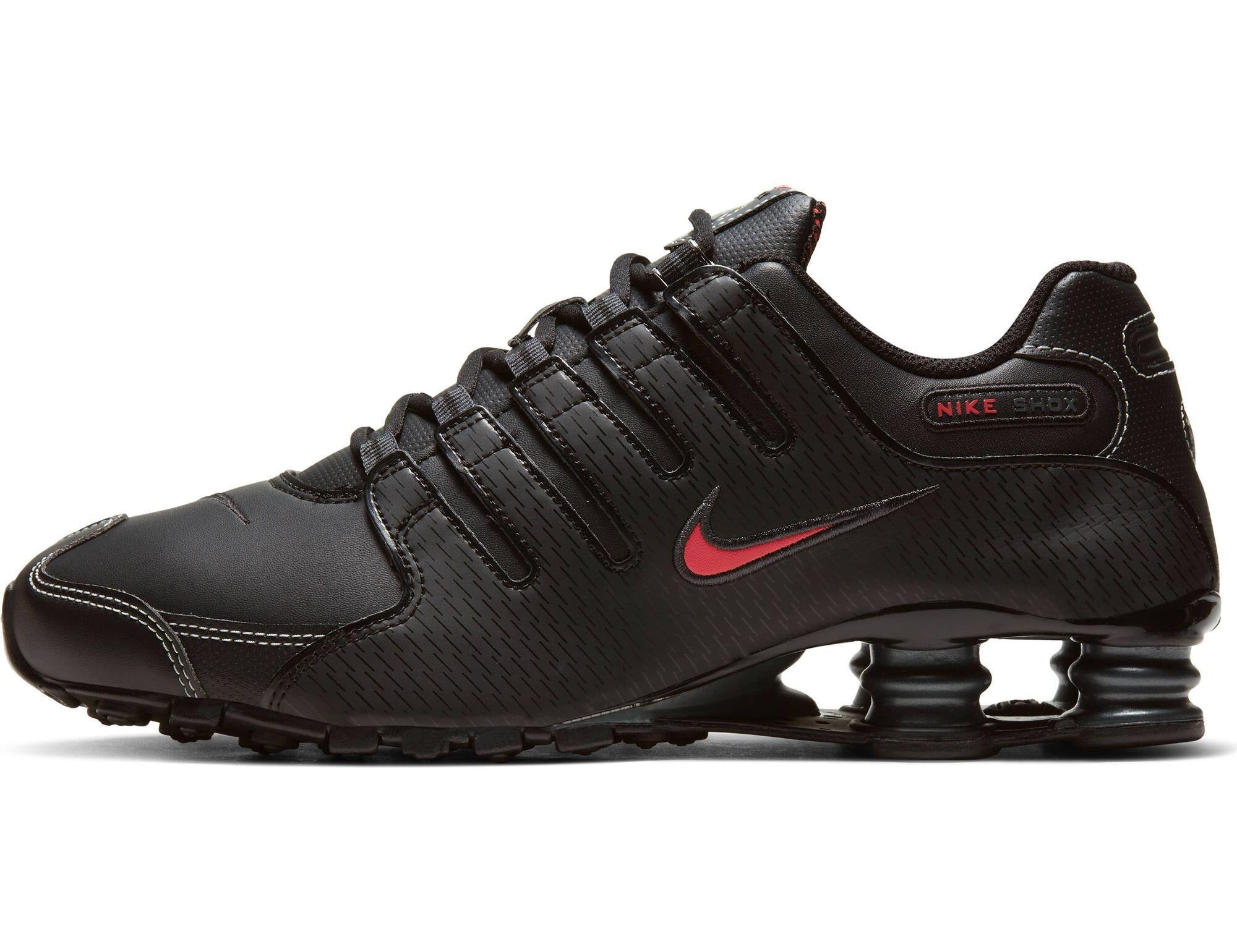 Nikee shox nz black varsity red 888
