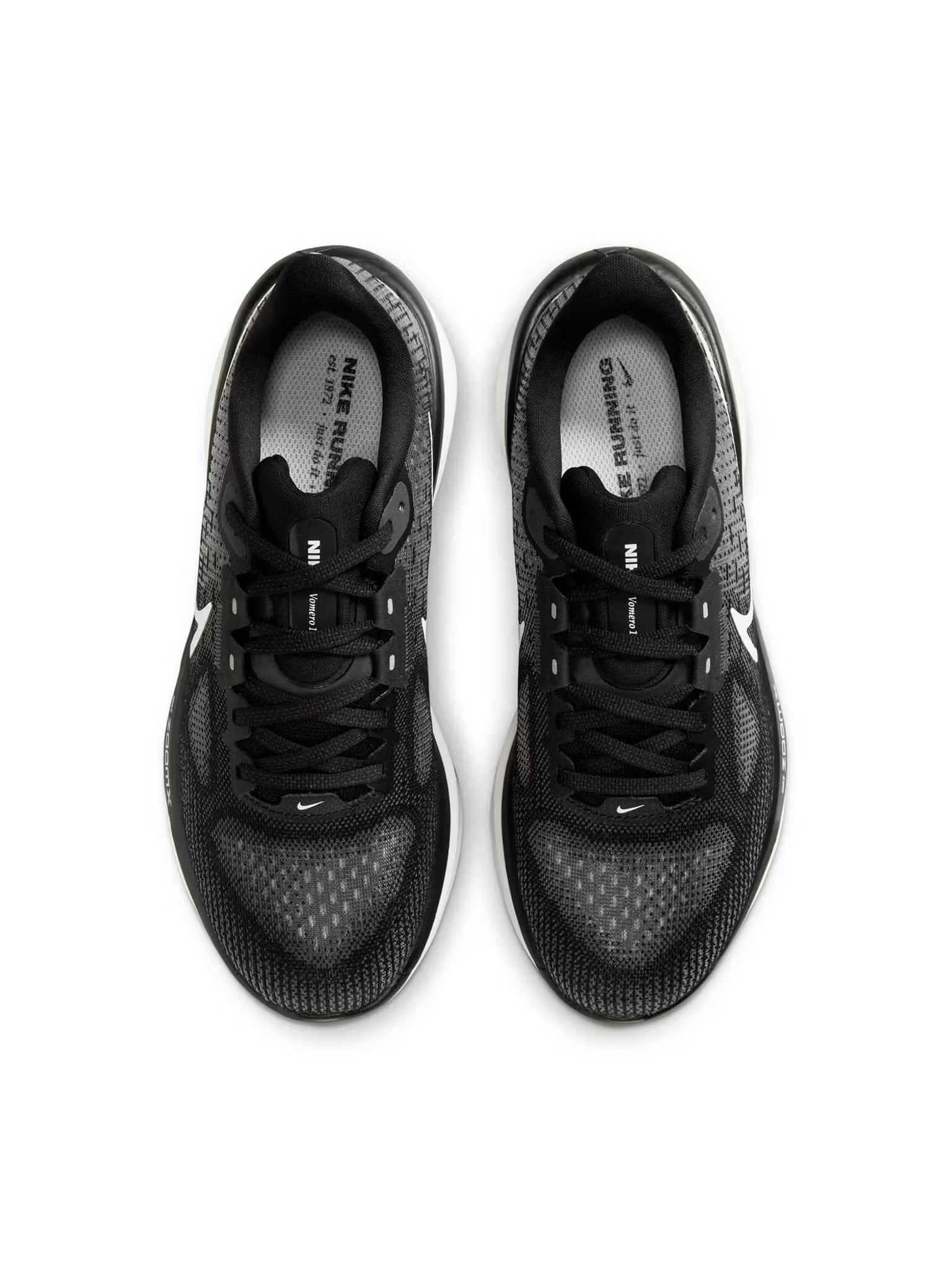 Nik.e vomero 17 wide black white 101