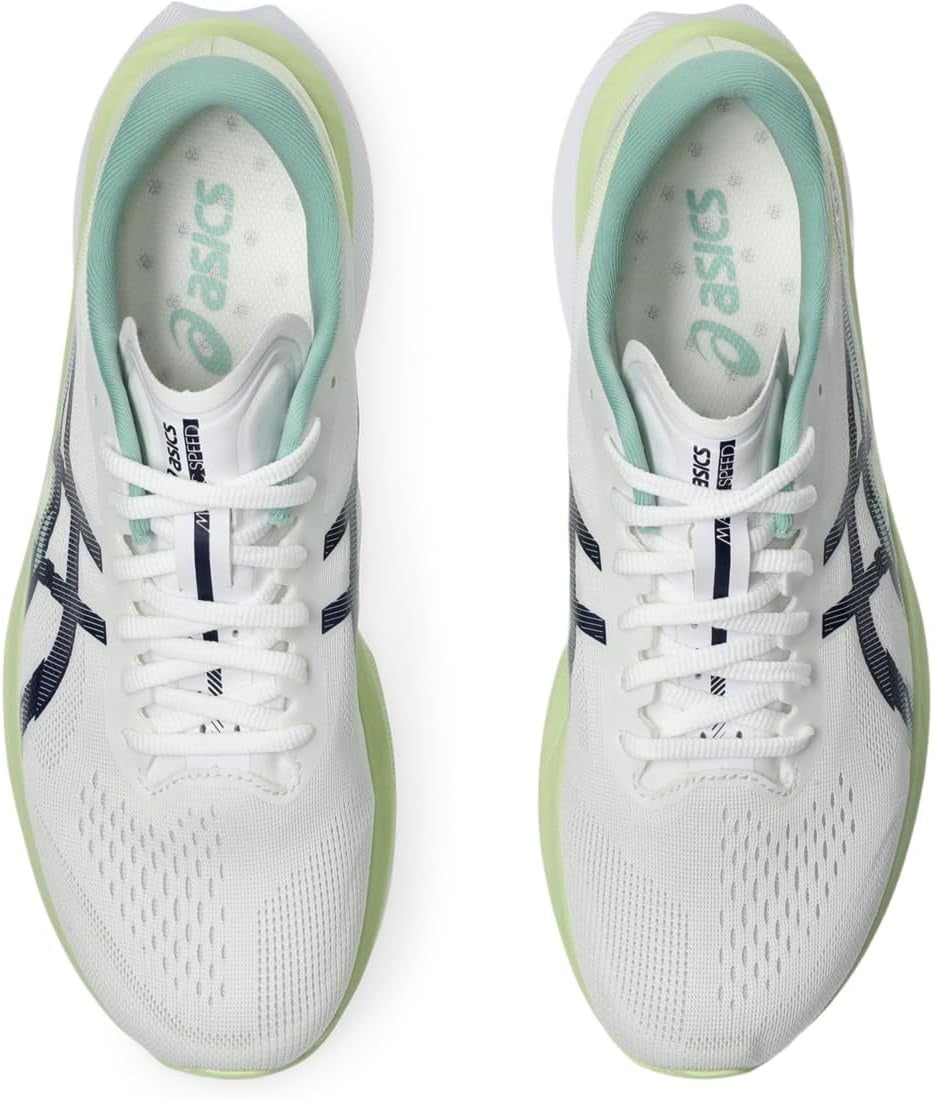 Asicss. magic speed 4 white blue expanse