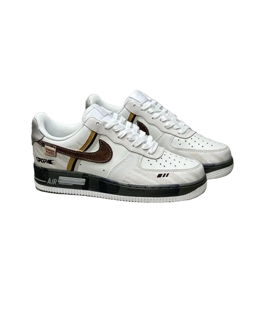 Nikee Airforce 1 X Panda Prank Fog Wrapped 493