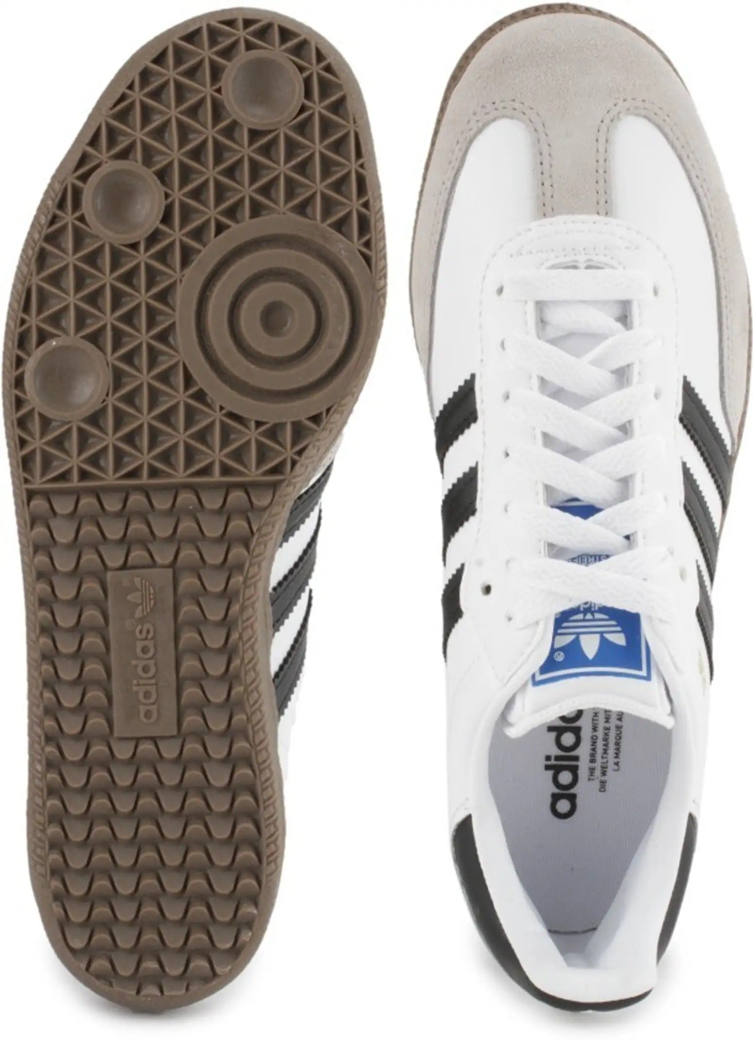 Adidass Samba OG White Black 262