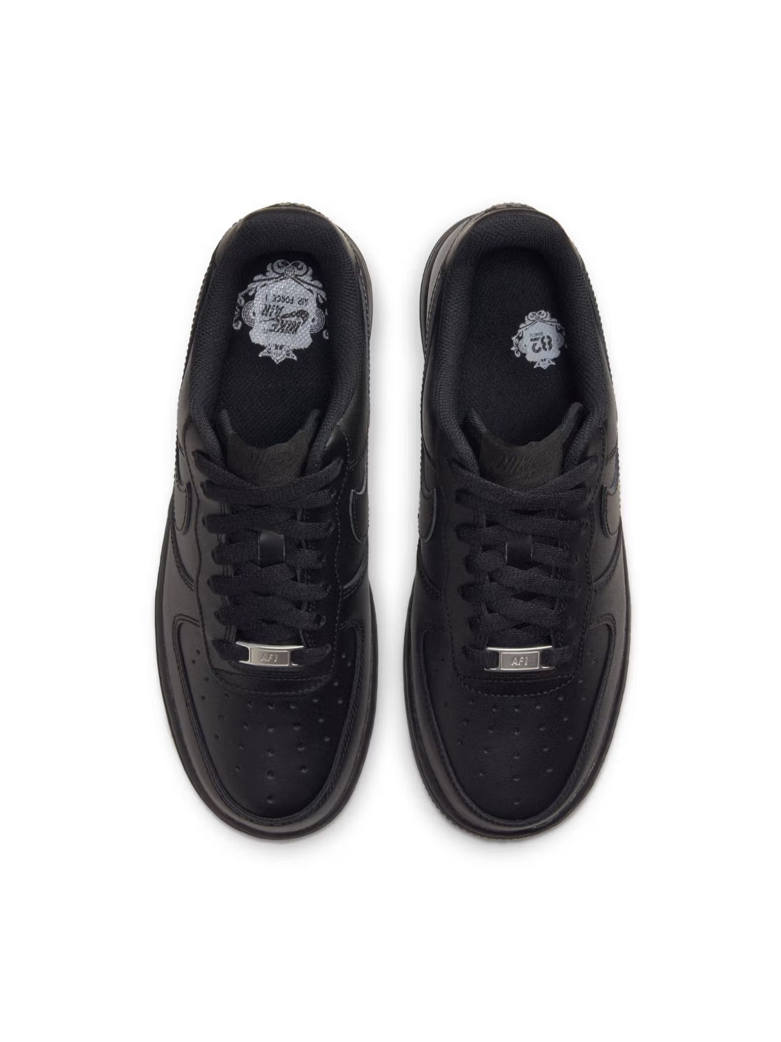 NikEe airforce 1 black semi ua quality