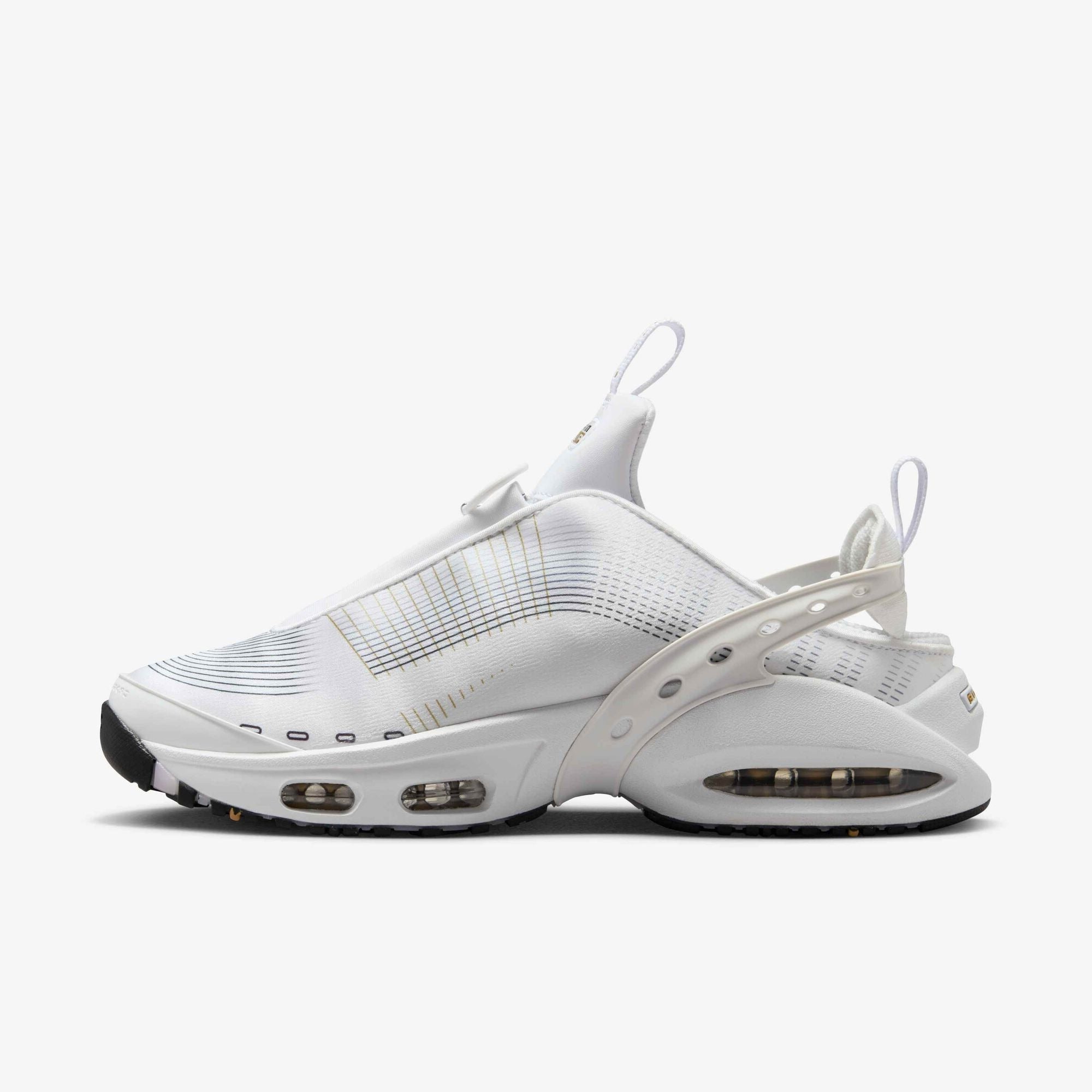 Nikee Airmax Craze White Metallic Gold 5018