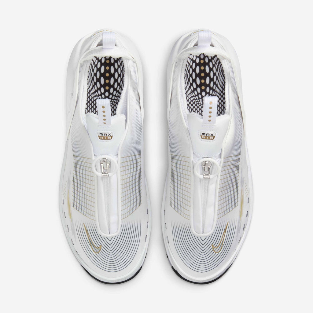 Nikee Airmax Craze White Metallic Gold 5018