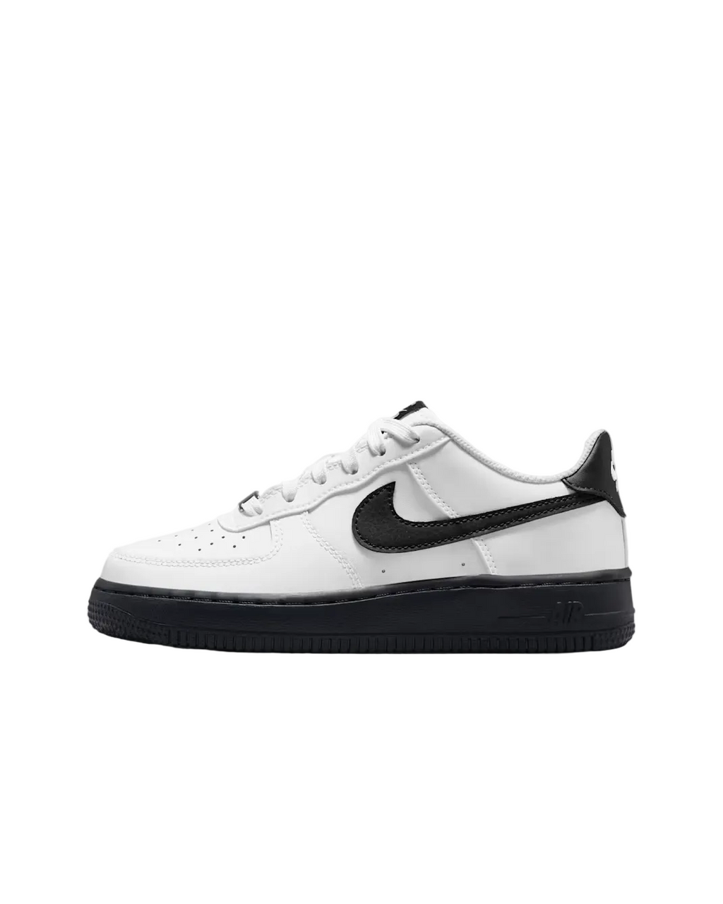 Nikee AirForce 1 Low WHITE BLACK SOLE