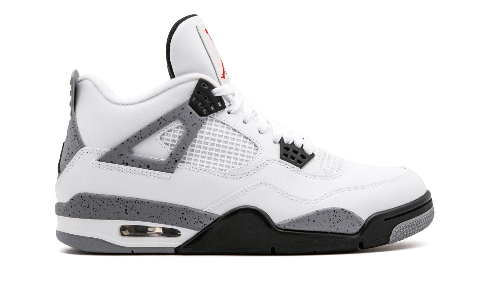Nikee Air Jordan Retro 4 White Cement Semi Ua Quality