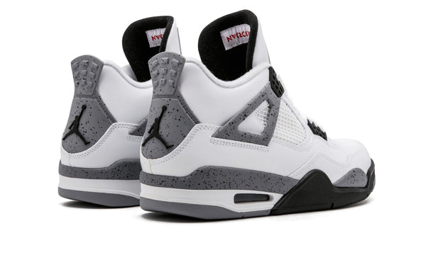 Nikee Air Jordan Retro 4 White Cement Semi Ua Quality