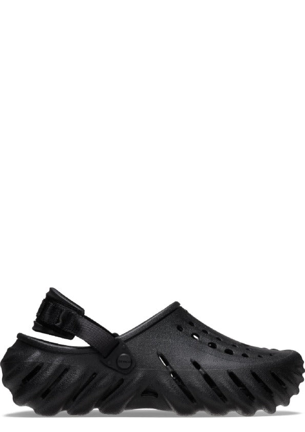 Crocss Echo Clog Poplogo Full Black