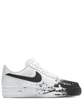 Nikee Airforce 1 Black paint custom