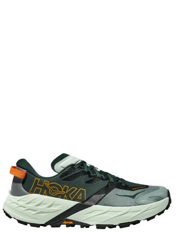Hoka Speedgoat 7 Trail Bay Leaf and Sea Glass