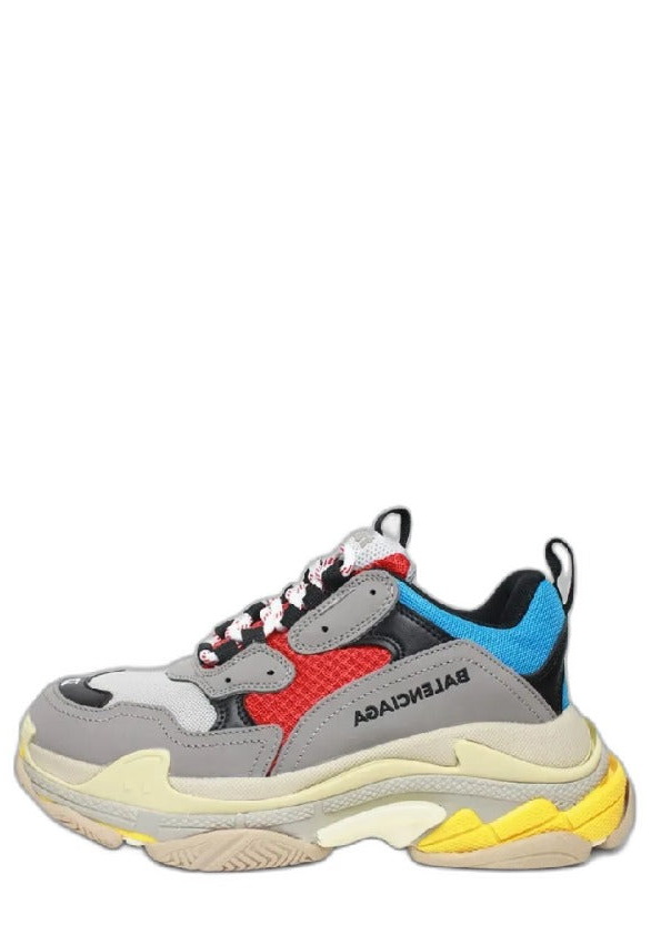 Balenciaga Triple S Blue Red