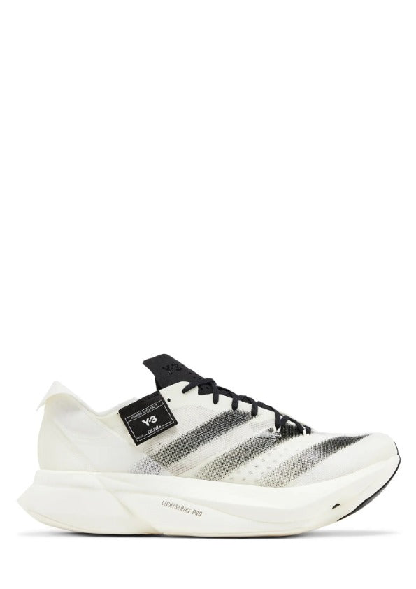 Y3 x Adidaass Adizero Adios Pro 3 White