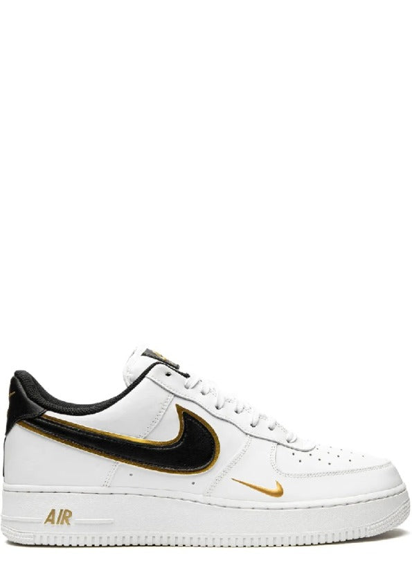 Nikee Airforce 1 LV8 Metallic Double Gold Swoosh