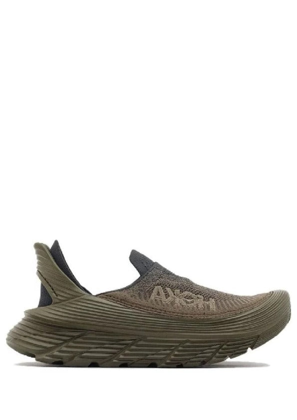 Hoka Restore TC Dark Olive Green