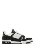 Louiss Vuittonn LV Trainer White Black