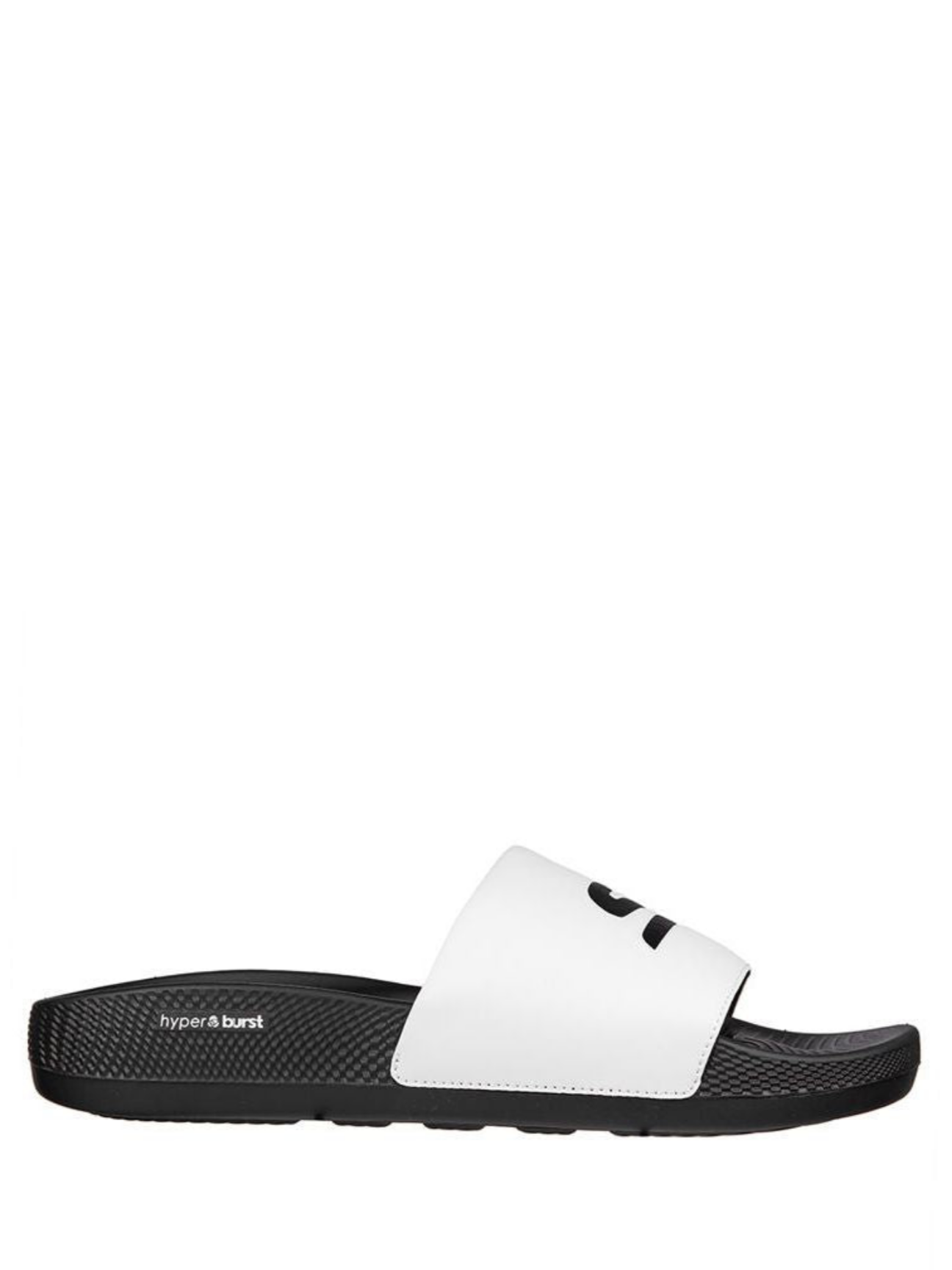 SKECHER.S HYPER BURST WHITE BLACK