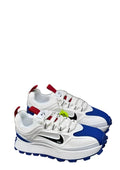 NIK_EE BAILLELI PLATFORM SNEAKER WHITE BLUE