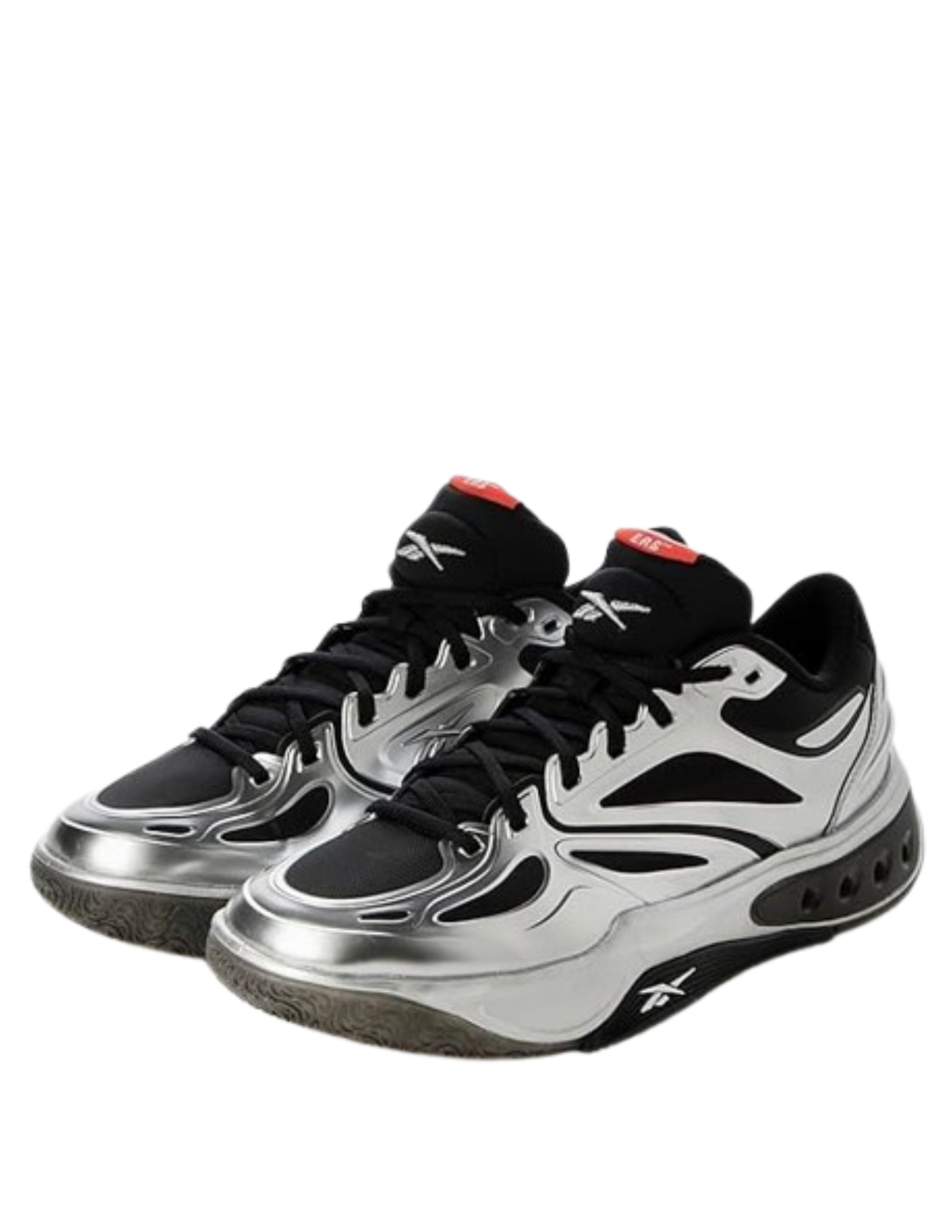 Reebok Engine A Black Silver basketball shoes