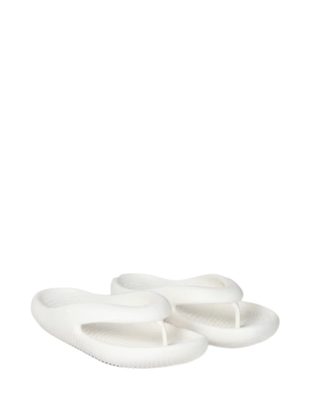 crocss MELLOW RECOVERY FLIP Flops Whites