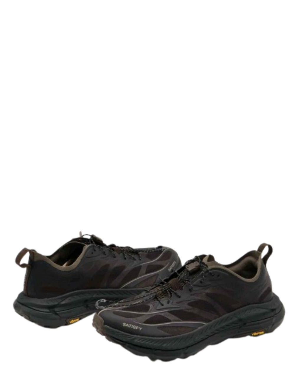 Hoka x Satisfy One Mafate Speed 4 Lite Coffee