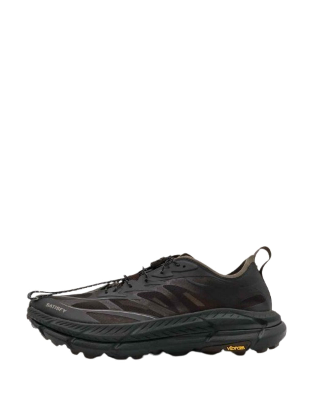 Hoka x Satisfy One Mafate Speed 4 Lite Coffee