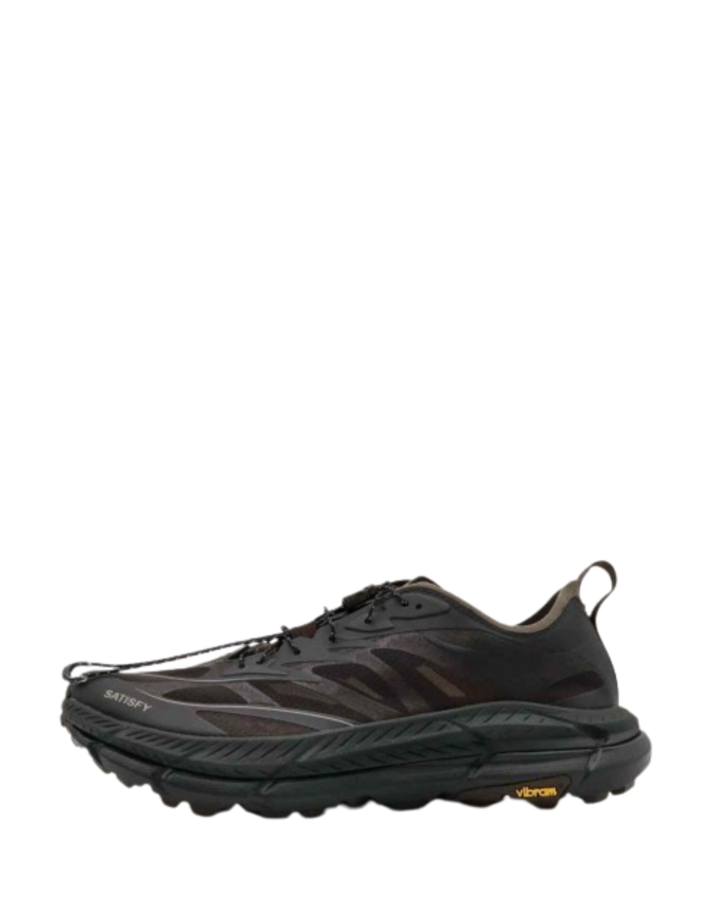 Hoka x Satisfy One Mafate Speed 4 Lite Coffee